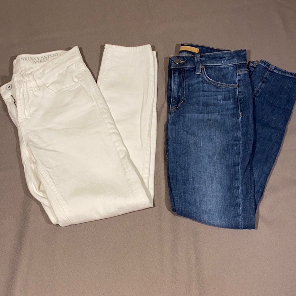 Joe skinny jeans size 26. Madewell skinny jeans size 26